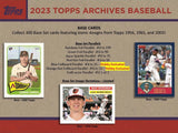 2023 Topps Archives Baseball Hobby Pack