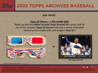 2023 Topps Archives Baseball Hobby Pack