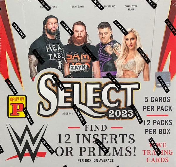 2023 Panini Select WWE Asia Edition Hobby Box