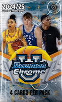 2024-25 Bowman Chrome University Basketball Hobby Pack