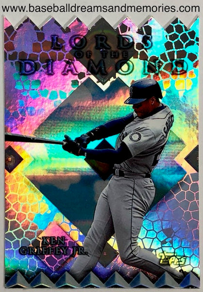 1998 Topps Ken Griffey Jr Lords of the Diamond Foil Card