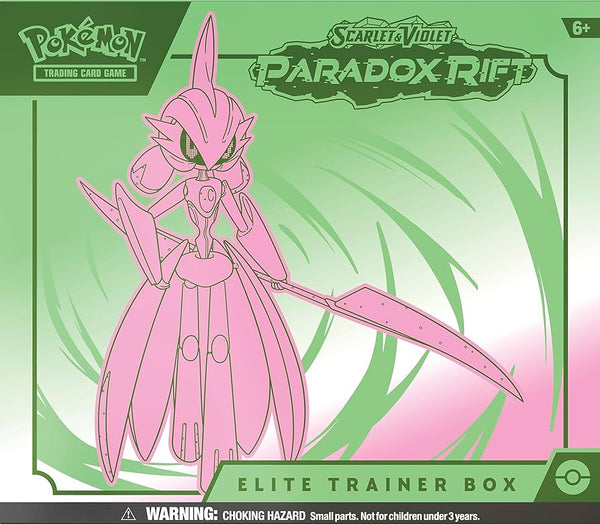 Pokémon TCG: Scarlet & Violet Paradox Rift Elite Trainer Box (Iron Valiant)