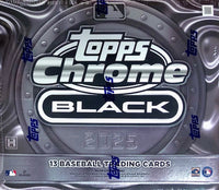 2025 Topps Chrome Black Baseball Hobby Box