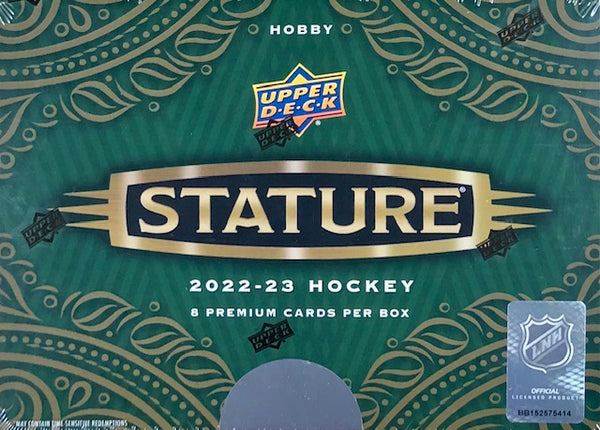 2022-23 Upper Deck Stature Hockey Hobby Box