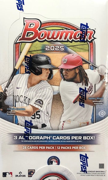 2025 Bowman Baseball Hobby Jumbo Box
