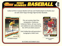 2023 Topps Heritage High Number Baseball Hobby Pack