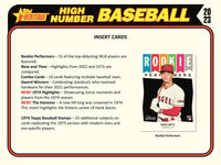 2023 Topps Heritage High Number Baseball Hobby Pack