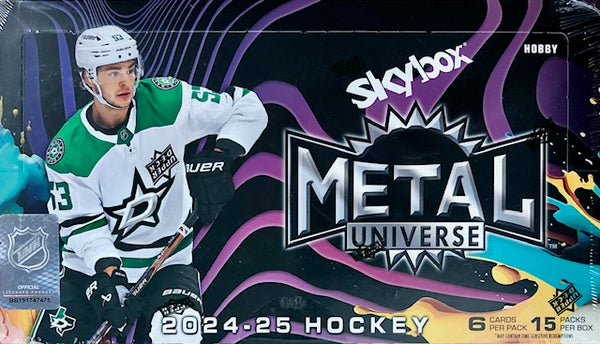 2024-25 Upper Deck Skybox Metal Universe Hockey Hobby Box (Call 708-371-2250 For Pricing & Availability)