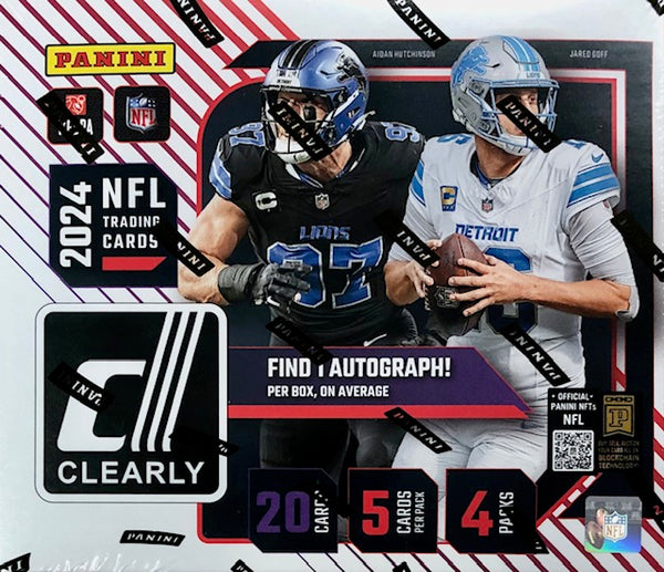 2024 Panini Clearly Donruss Football Hobby Box