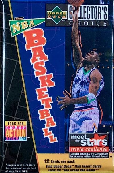 1996-97 Upper Deck Collectors Choice Basketball Pack