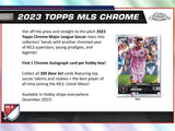 2023 Topps Chrome MLS Major League Soccer Hobby Box