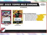 2023 Topps Chrome MLS Major League Soccer Hobby Box