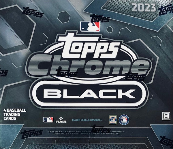 2023 Topps Chrome Black Baseball Hobby Box