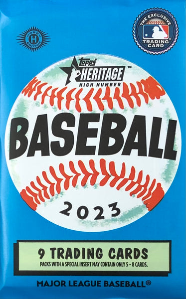 2023 Topps Heritage High Number Baseball Hobby Pack