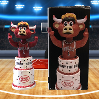 Chicago Bulls Happy Birthday Benny The Bull SGA Bobblehead