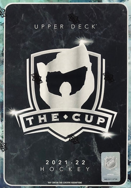 2021-22 Upper Deck The Cup Hockey Hobby Box (Call 708-371-2250 For Pricing & Availability)