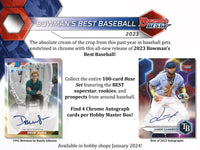 2023 Bowman's Best Baseball Hobby Box (2 Mini Boxes)
