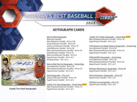 2023 Bowman's Best Baseball Hobby Box (2 Mini Boxes)