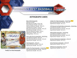 2023 Bowman's Best Baseball Hobby Box (1 Mini Box)
