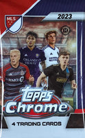 2023 Topps Chrome MLS Major League Soccer Hobby Pack