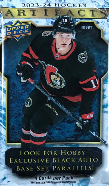 2023-24 Upper Deck Artifacts Hockey Hobby Box (Call 708-371-2250 For Pricing & Availability)