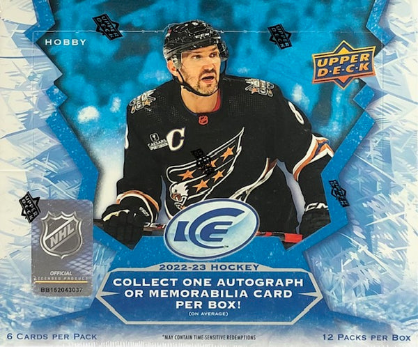 2022-23 Upper Deck Ice Hockey Hobby Box