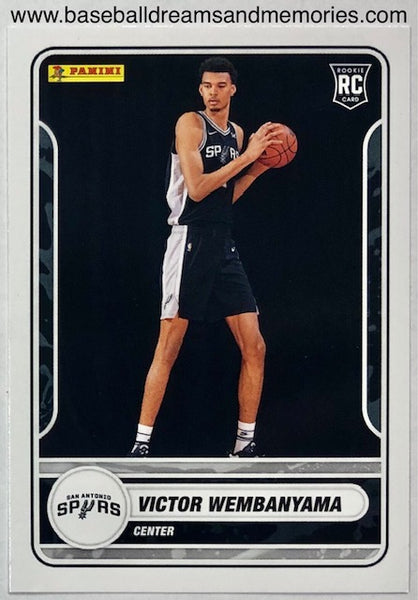 2023-24 Panini NBA Victor Wembanyama Rookie Card from Panini NBA Sticker & Card Collection