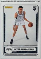 2023-24 Panini NBA Victor Wembanyama Rookie Card from Panini NBA Sticker & Card Collection