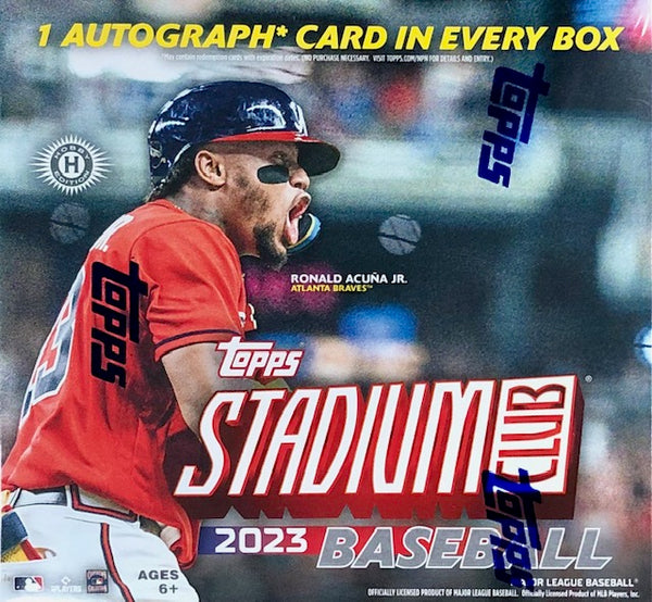 2023 Topps Stadium Club Baseball Hobby Compact Box