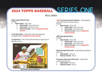 2024 Topps Series 1 Baseball Hobby Pack