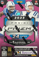 2023 Panini Prizm Football Hobby Blaster Box (Orange Ice Prizms)