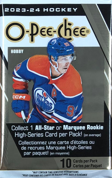 2023-24 O-Pee-Chee Hockey Hobby Pack (Call 708-371-2250 For Pricing & Availability)