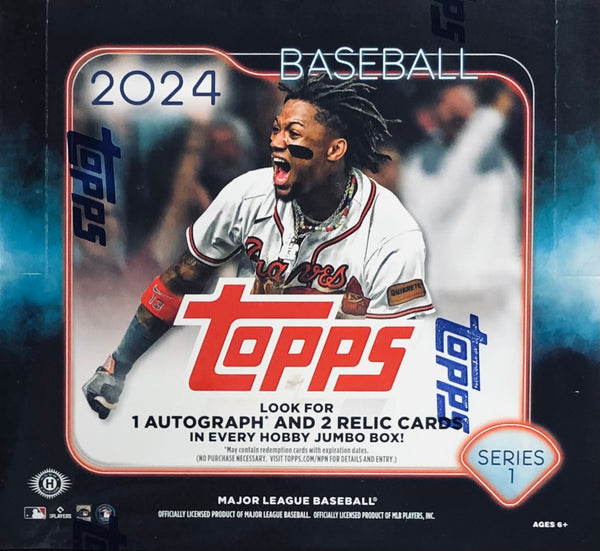 2024 Topps Series 1 Baseball Hobby Jumbo Box