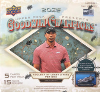 2025 Upper Deck Goodwin Champions Hobby Box (Call 708-371-2250 For Pricing & Availability)
