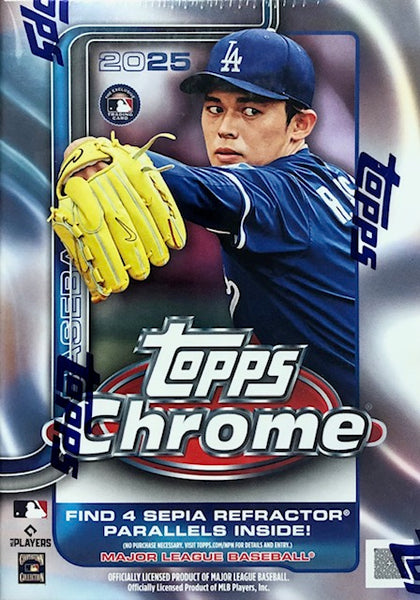 2025 Topps Chrome Baseball Blaster Box