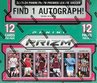 2023-24 Panini Prizm Premier League Soccer Hobby Box