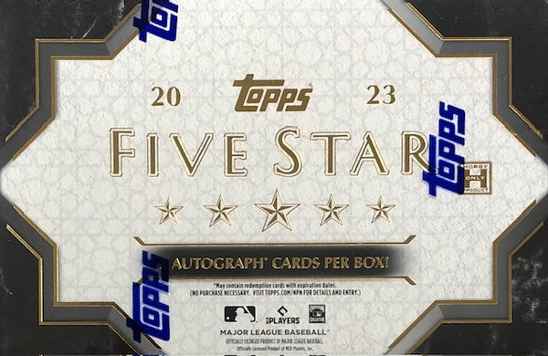 2023 Topps Five Star Baseball Hobby Box