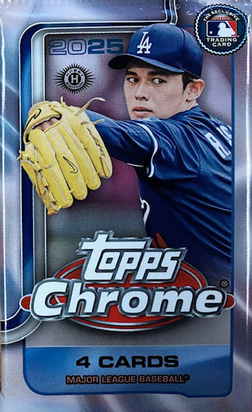 2025 Topps Chrome Baseball Hobby Pack
