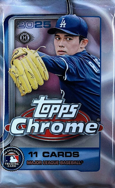 2025 Topps Chrome Baseball Jumbo Pack