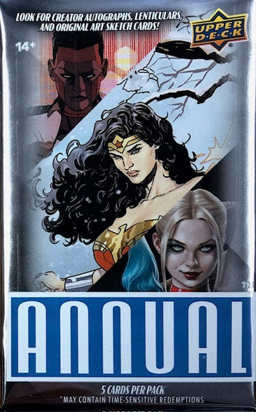2023-24 Upper Deck DC Annual Hobby Pack (Call 708-371-2250 For Pricing & Availability) (Copy)