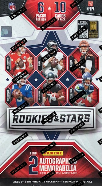 2023 Panini Rookies & Stars Football Hobby Box