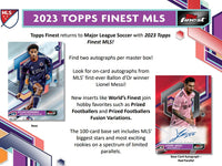 2023 Topps Finest MLS Soccer Hobby Box