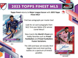 2023 Topps Finest MLS Soccer Hobby Mini Box
