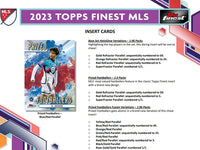 2023 Topps Finest MLS Soccer Hobby Mini Box