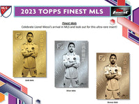 2023 Topps Finest MLS Soccer Hobby Box