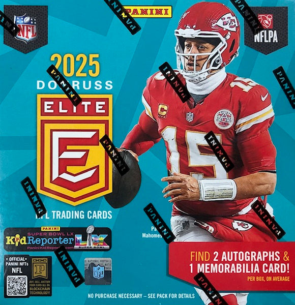 2025 Panini Donruss Elite Football Hobby Box