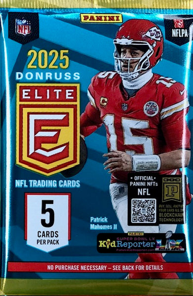 2025 Panini Donruss Elite Football Hobby Pack