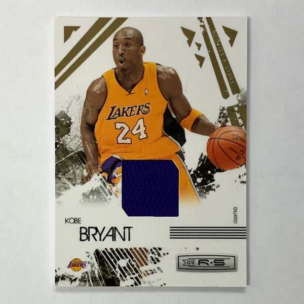 2009-10 Panini Rookies & Stars Kobe Bryant Jersey Card Serial Numbered 08/99