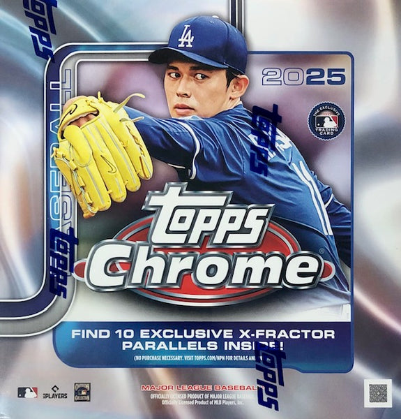 2025 Topps Chrome Baseball Mega Box