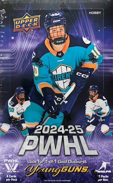 2024-25 Upper Deck PWHL Professional Women's Hockey League Hobby Box (Call 708-371-2250 For Pricing & Availability)